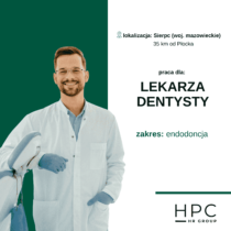 LEKARZ ENDODONTA - SIERPC (WOJ.MAZOWIECKIE)